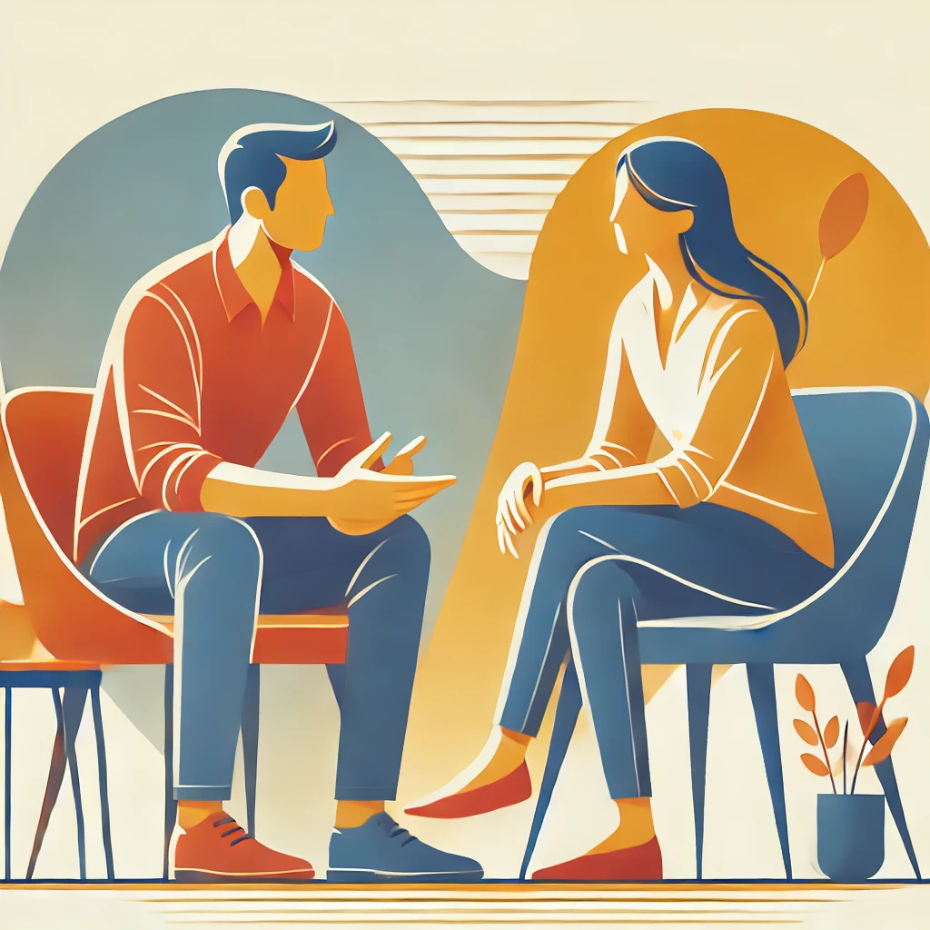 Coaching session illustration